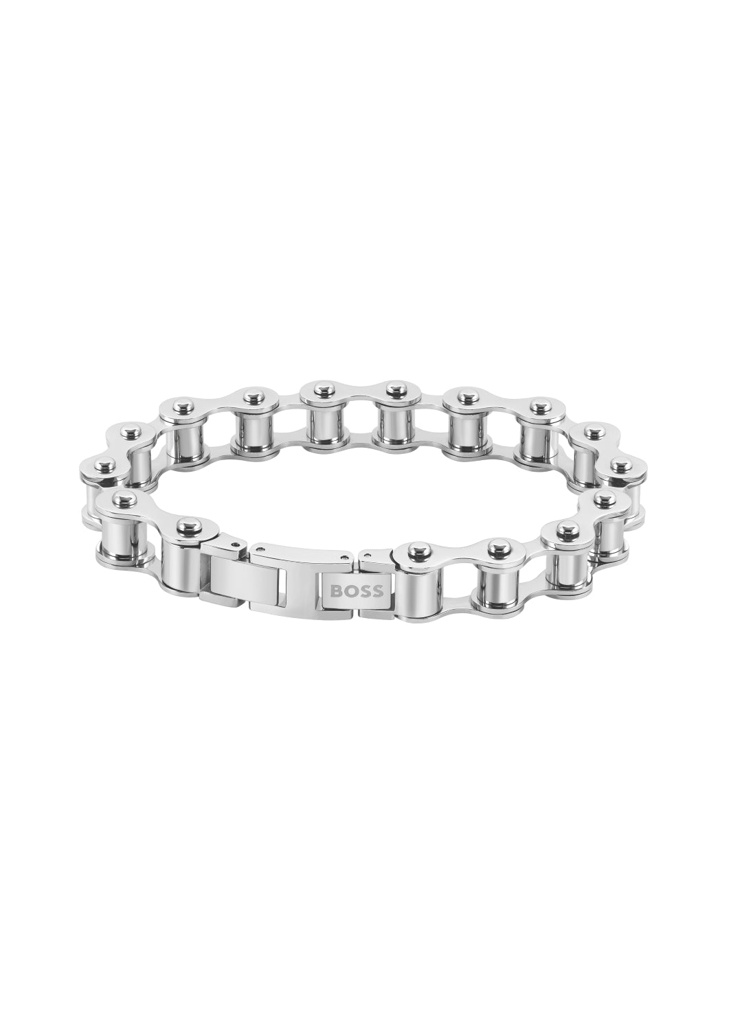 Boss Cycle Stainless Steel Chain Bracelet