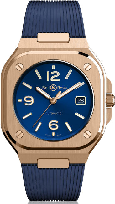 Bell & Ross Watch BR 05 Blue Gold