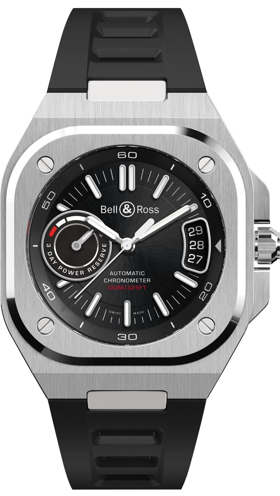 Bell & Ross Watch BR X5 Auto IRM Black Rubber