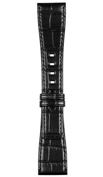 Bell & Ross Strap BR S Black Alligator Medium - Black