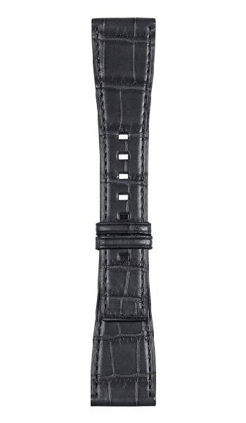 Bell & Ross Strap BR S Heritage Grey Alligator Medium - Grey