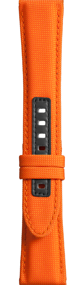 Bell & Ross Strap Vintage BR Canvas Orange Without Buckle D
