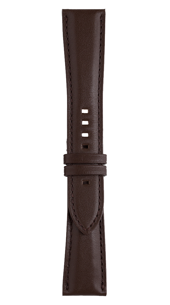 Bell & Ross Strap Vintage BR V2 Brown Calfskin Small - Brown