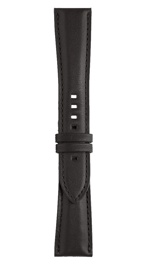 Bell & Ross Strap Vintage BR Black Calfskin Medium - Black