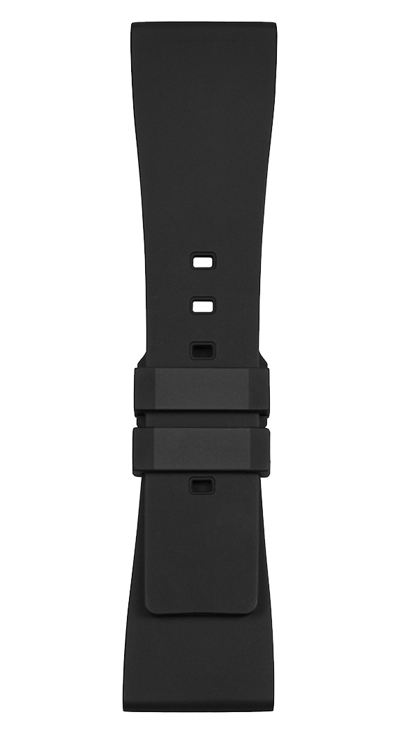 Bell & Ross Strap BRS Rubber Black - Black