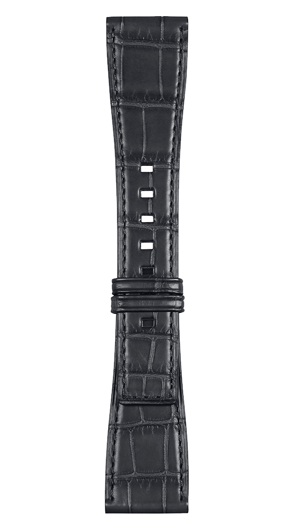 Bell & Ross Strap BR S Heritage Grey Alligator Small - Grey