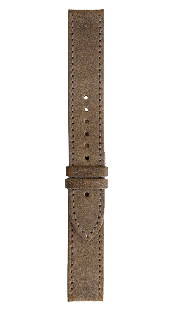 Bell & Ross Strap Military WW2 Aged Brown Calfskin Large - Brown