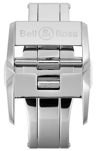 Bell & Ross BR V2 Butterfly Clasp Steel - Silver