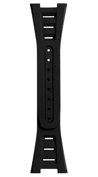Bell & Ross Strap Rubber BR-X5 Openworked Black - Black