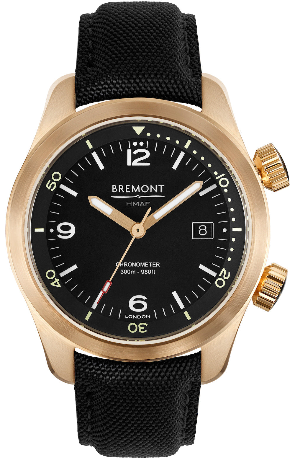 Bremont Watch Armed Forces Bronze Argonaut Black