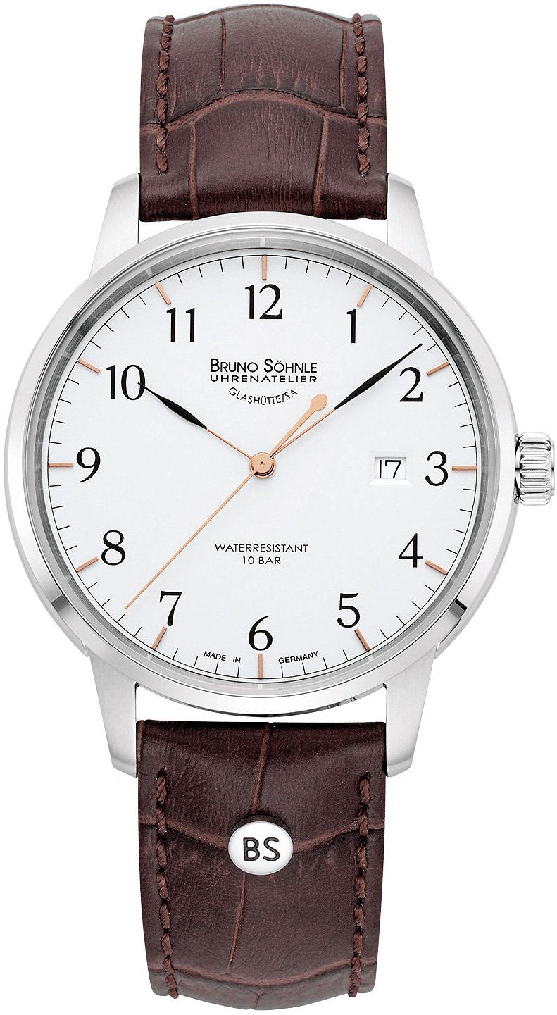 Bruno Sohnle Watch Hamburg I Big - White