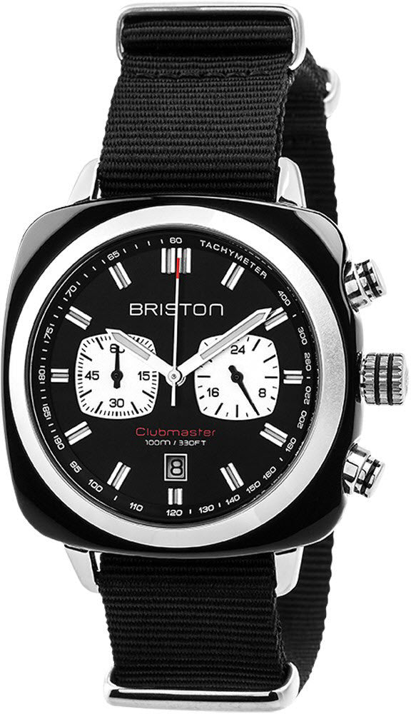Briston Watch Clubmaster Sport Timeless - Black