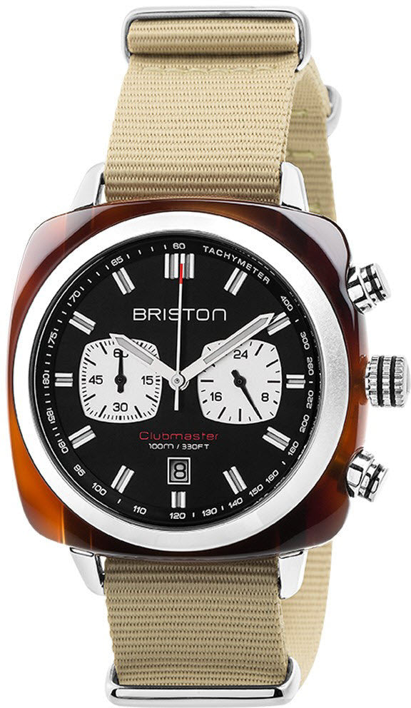 Briston Watch Clubmaster Sport Icons - Black