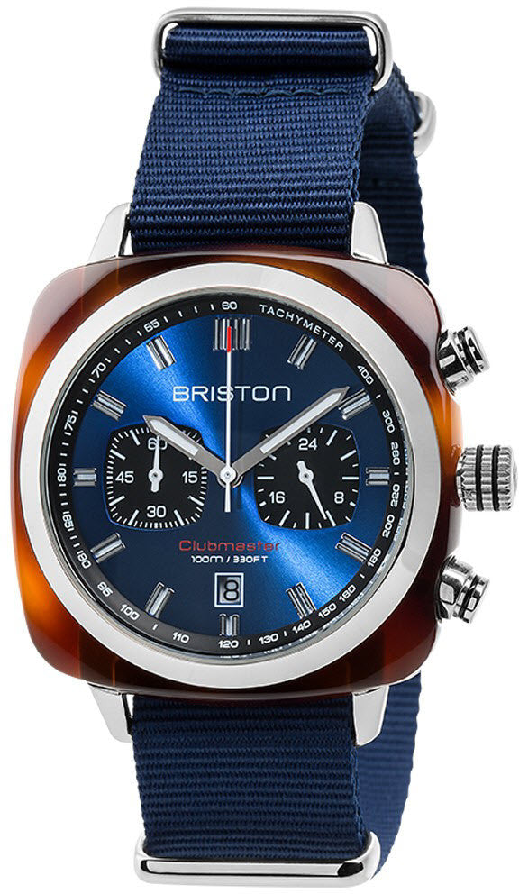 Briston Watch Clubmaster Sport Icons - Blue