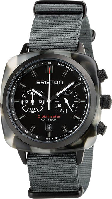 Briston Watch Clubmaster Sport Alpine Hunter - Black