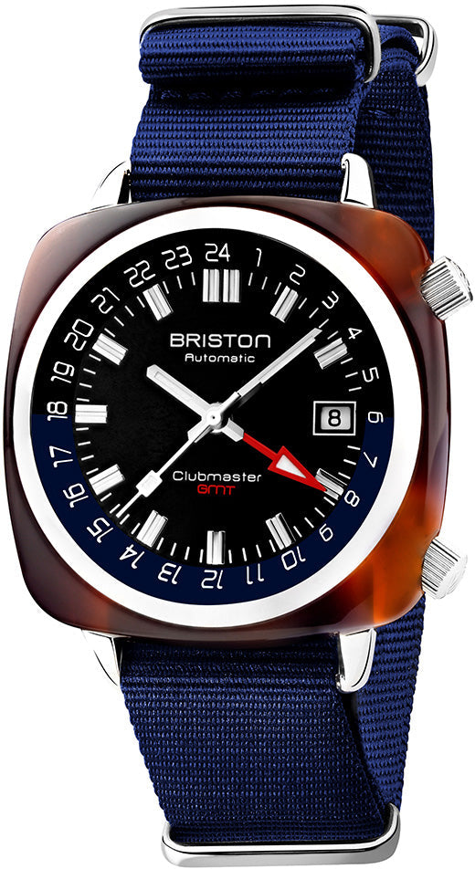 Briston Watch Clubmaster GMT - Black