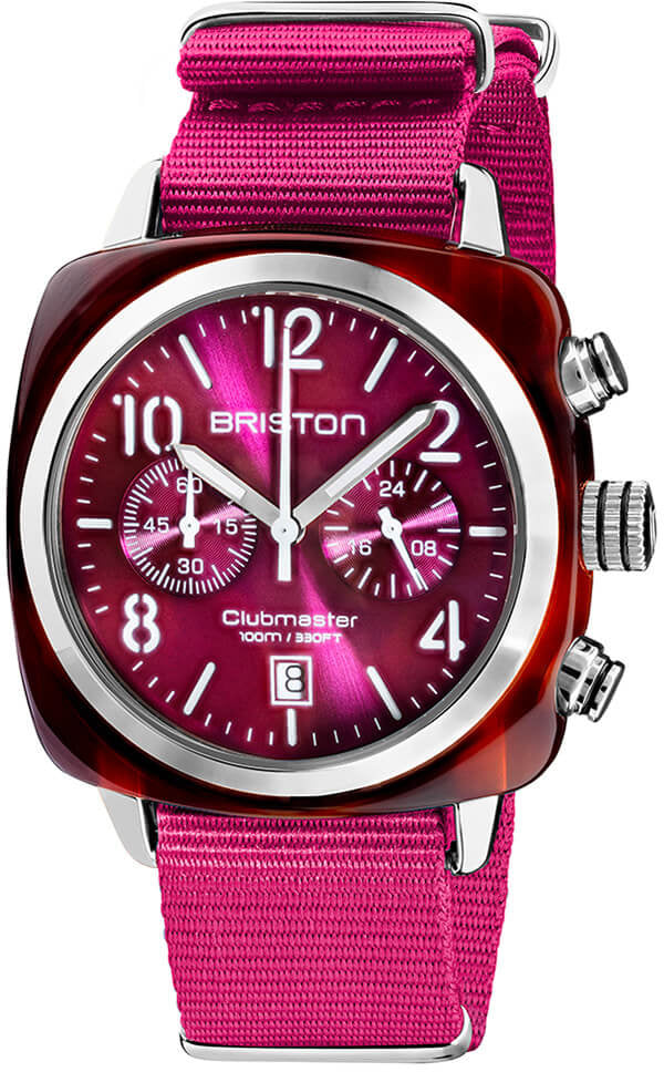 Briston Watch Clubmaster Classic Acetate - Pink