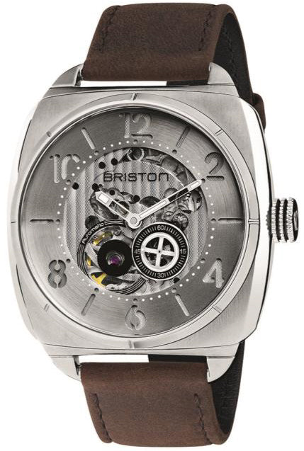 Briston Watch Streamliner Skeleton Steel - Silver