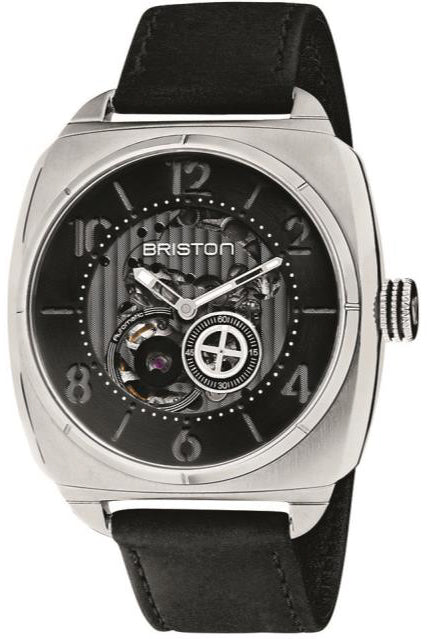 Briston Watch Streamliner Skeleton Steel - Black
