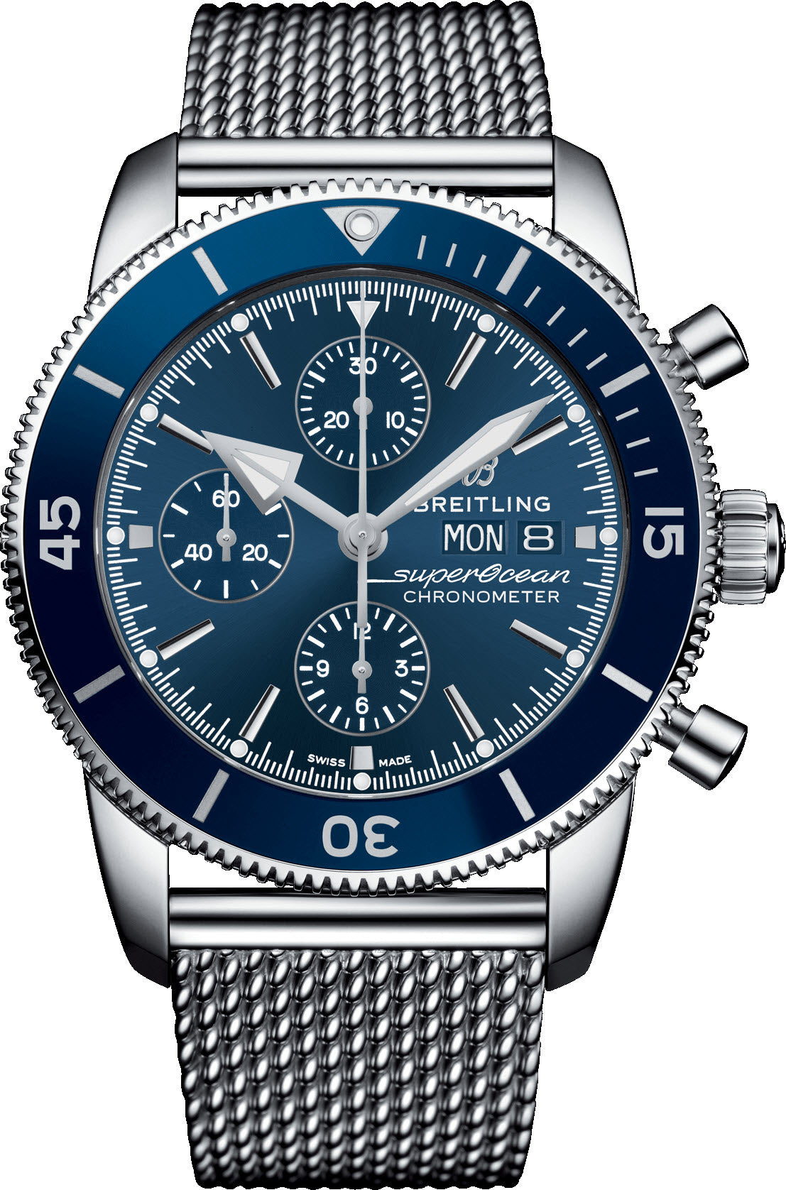 Breitling Watch Superocean Heritage II Chronograph 44 Aero Classic Bracelet