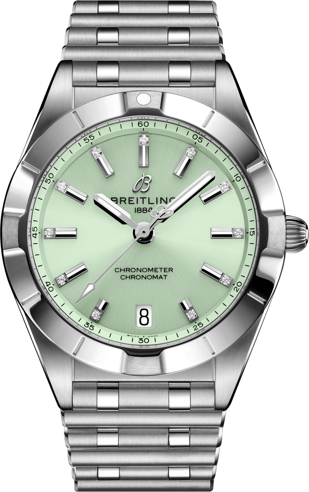 Breitling Watch Chronomat 32 Mint Green
