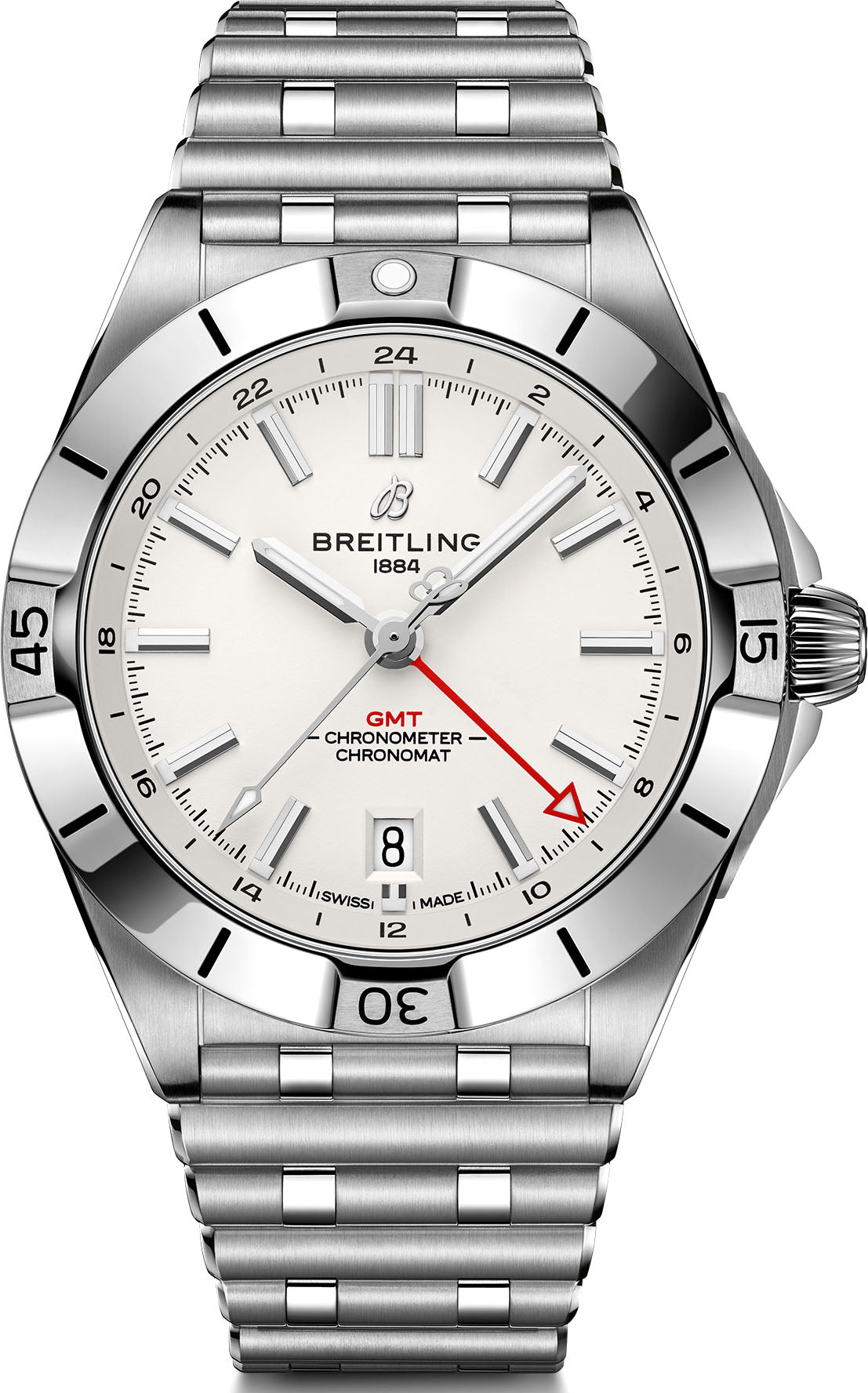 Breitling Watch Chronomat Automatic GMT 40 White