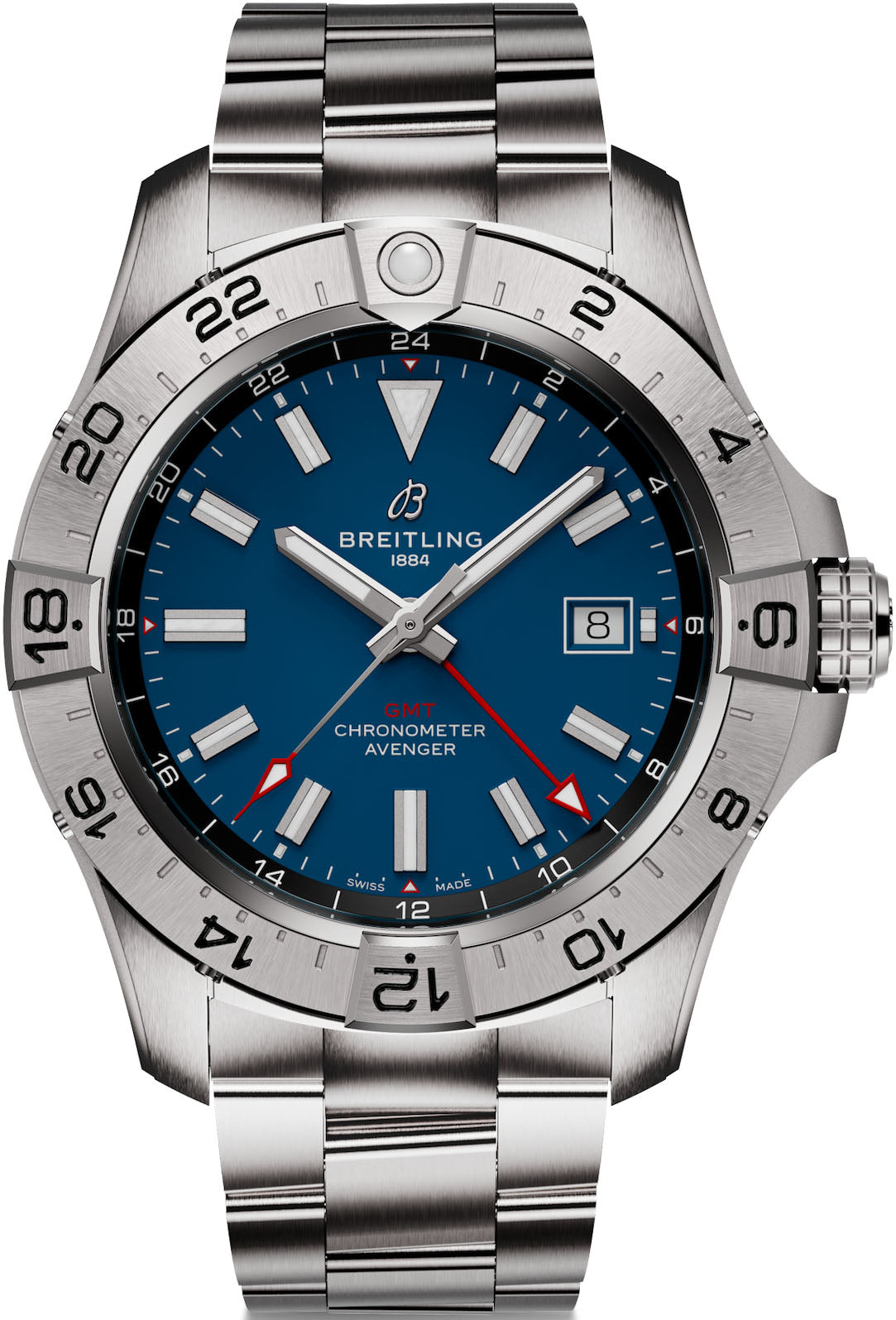 Breitling Watch Avenger Automatic GMT 44 Blue Bracelet