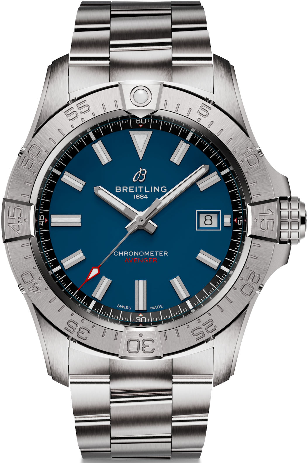 Breitling Watch Avenger Automatic 42 Blue Bracelet