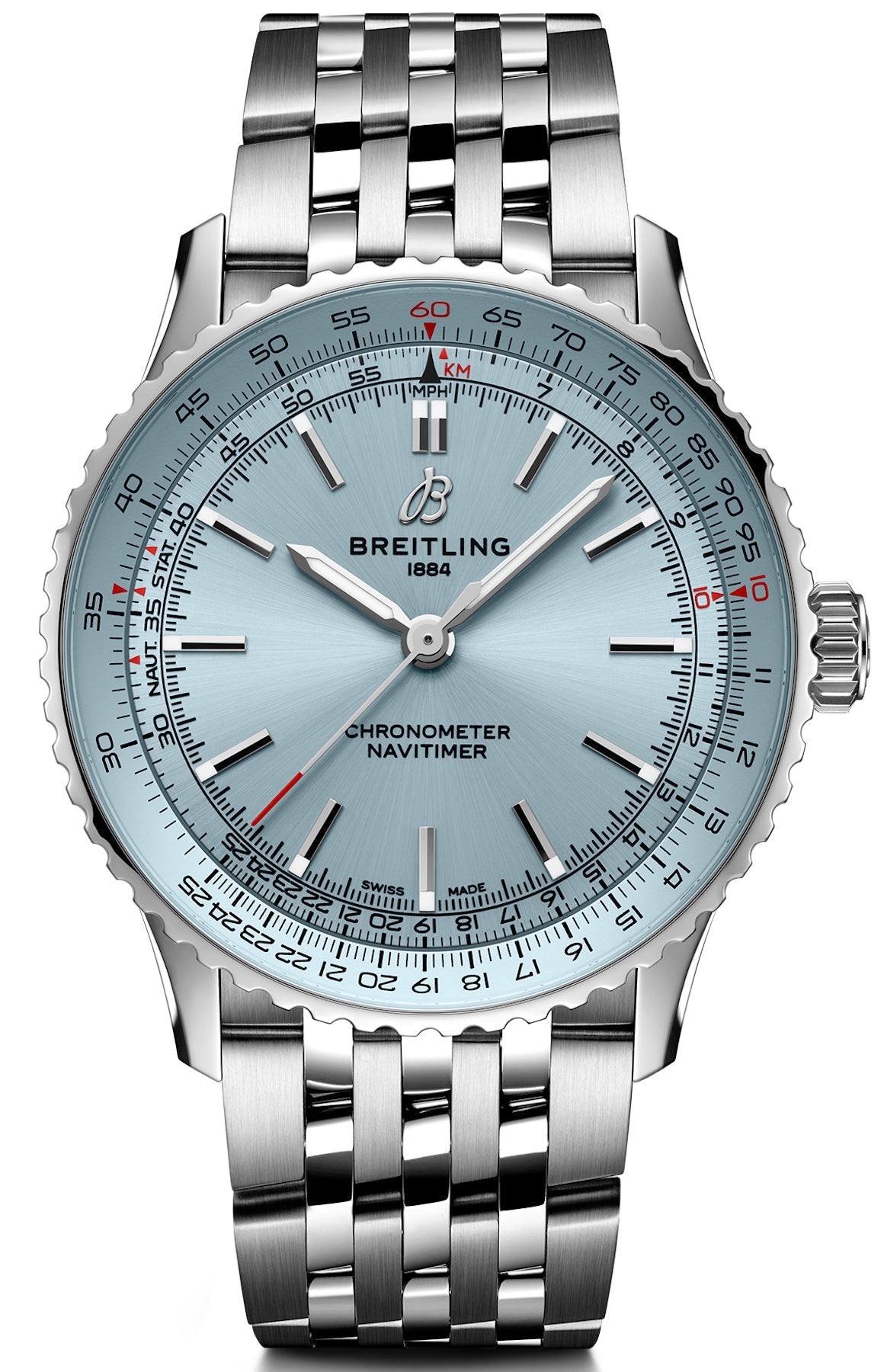 Breitling Watch Navitimer Automatic 41 Light Blue Bracelet