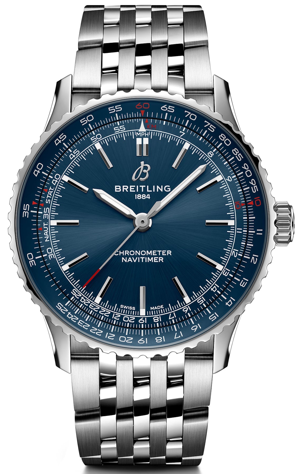 Breitling Watch Navitimer Automatic 41 Blue Bracelet