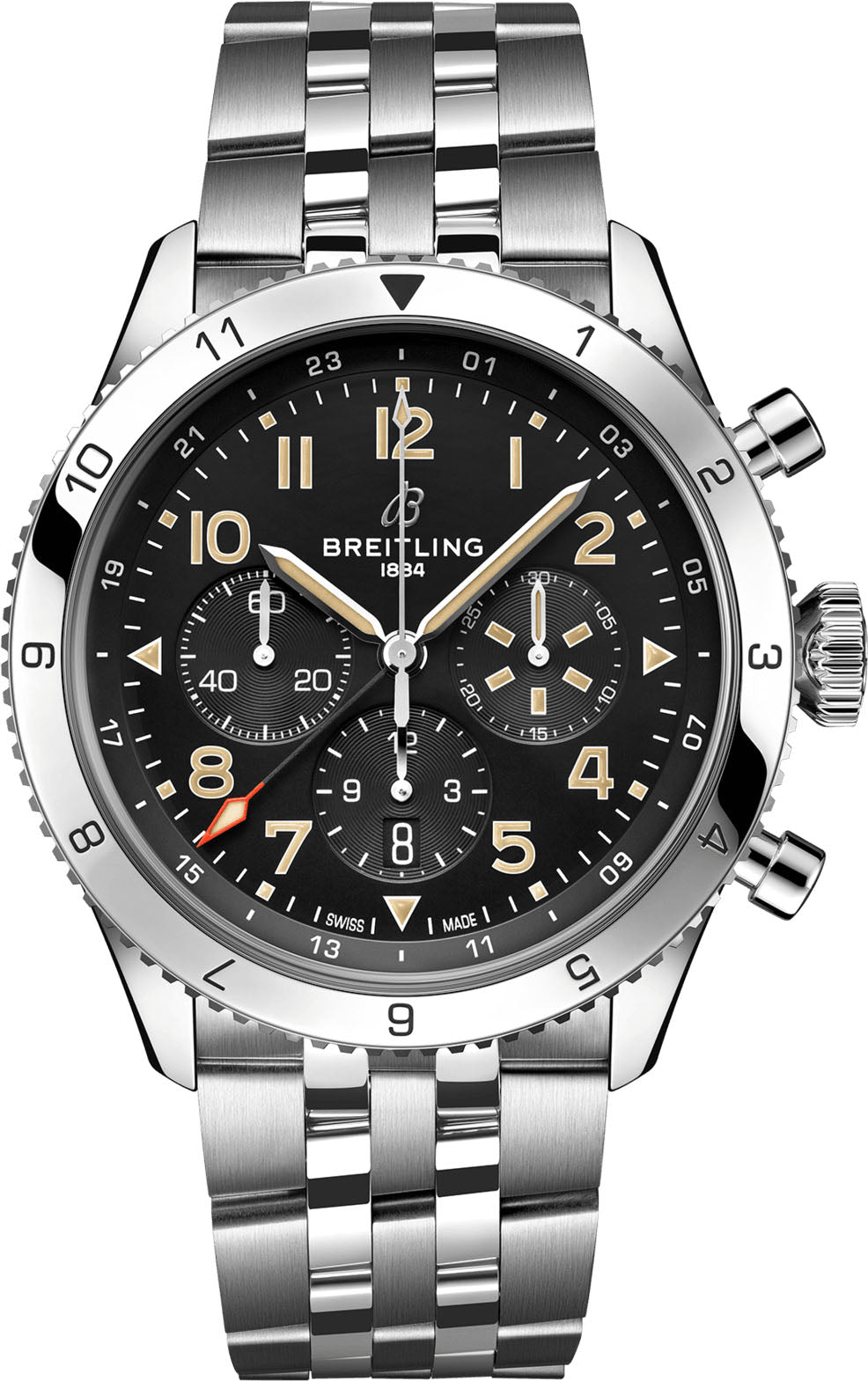 Breitling Watch Super AVI B04 Chronograph GMT 46 Mustang