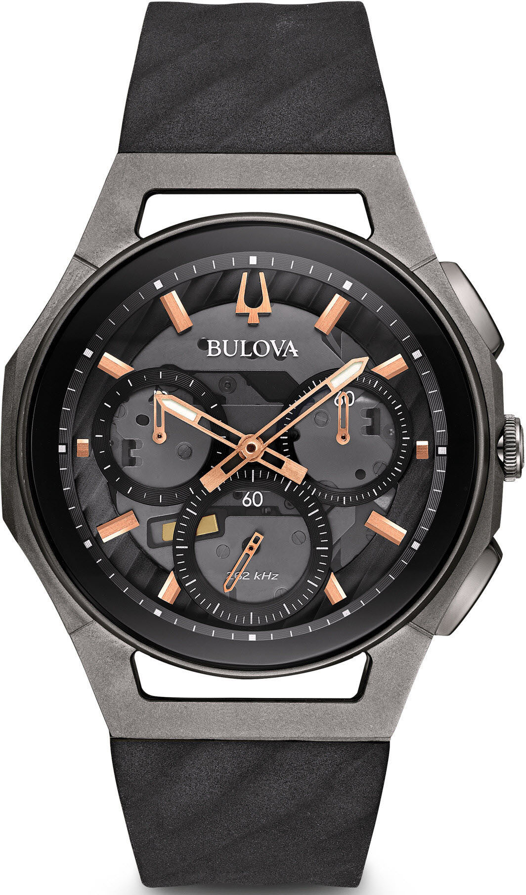 Bulova Watch Curv Chronograph Mens