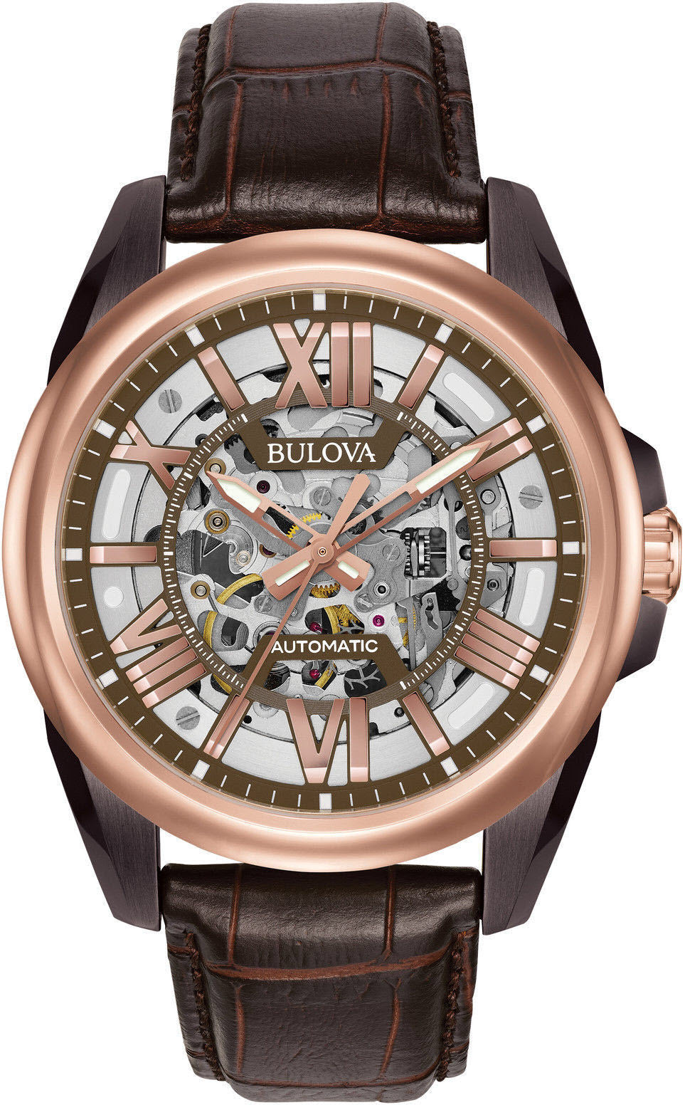 Bulova Watch Automatic Mens - Grey
