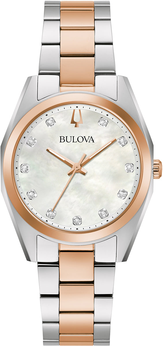 Bulova Watch Surveyor Ladies - White
