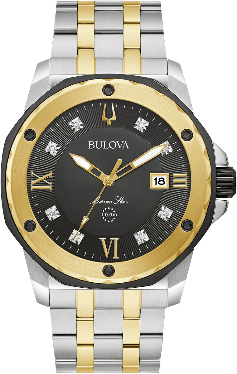 Bulova Watch Marine Star Mens
