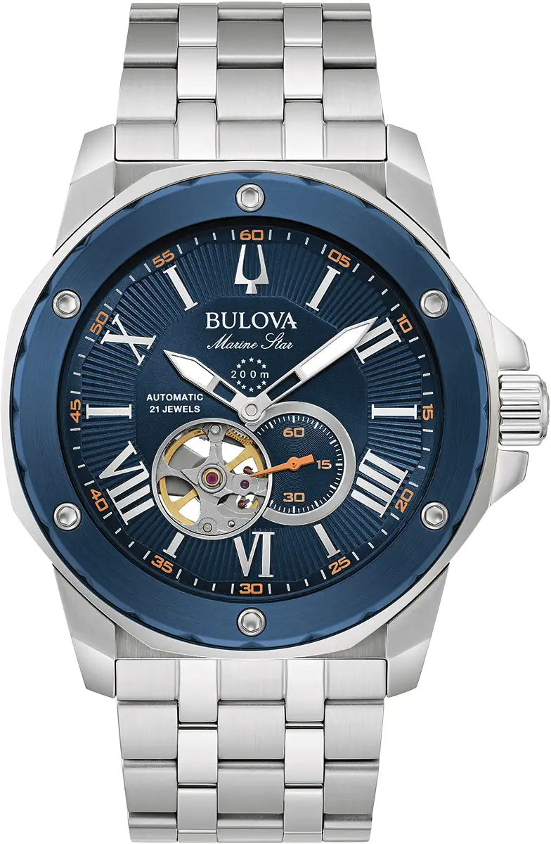 Bulova Watch Marine Star Automatic Mens