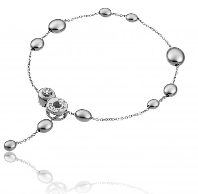 Chimento Armillas Acqua 18ct White Gold 0.03ct Diamond Bracelet - Option1 Value Gold