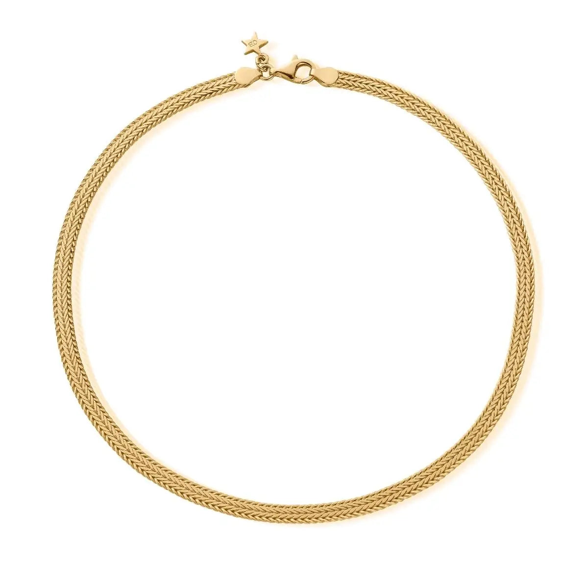 ChloBo Gold Plated Sterling Silver The Tide Necklace - Sterling Silver