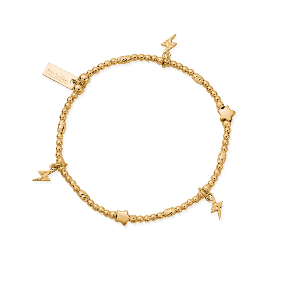 Chlobo Iconics Gold Plated Shining Sky Bracelet