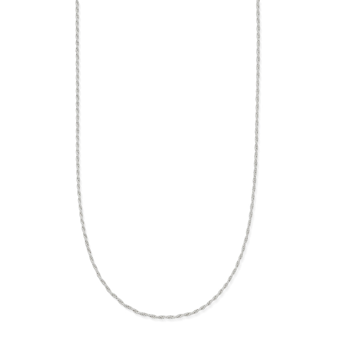 ChloBo Sterling Silver Dainty Rope Chain Necklace - Sterling Silver