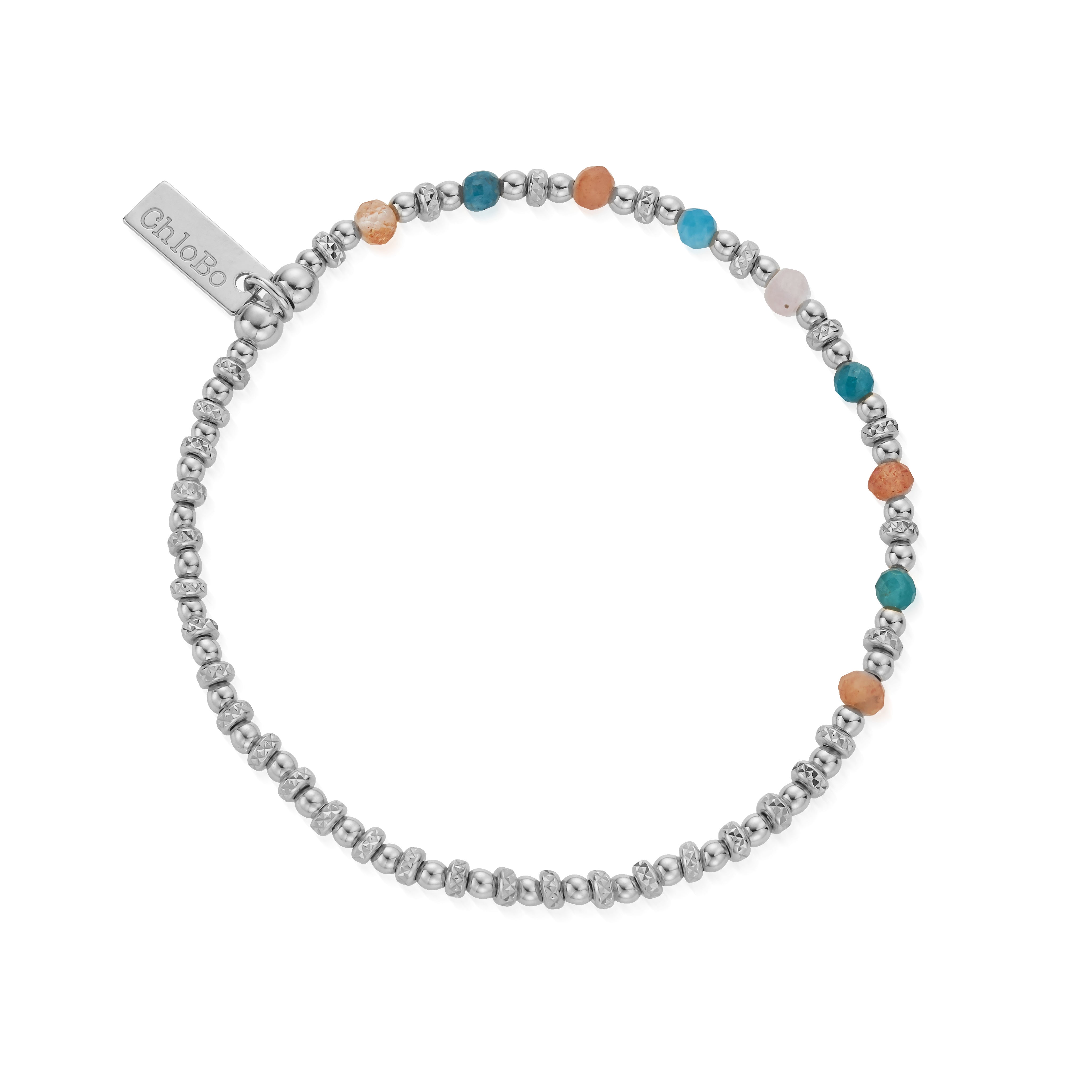ChloBo Sterling Silver Radiant Aura Bracelet