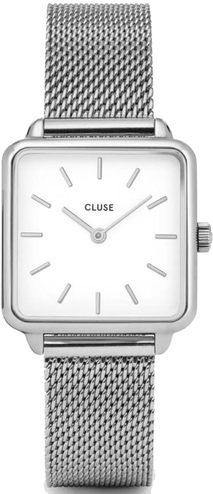 Cluse Watch La Tetragone Ladies - White