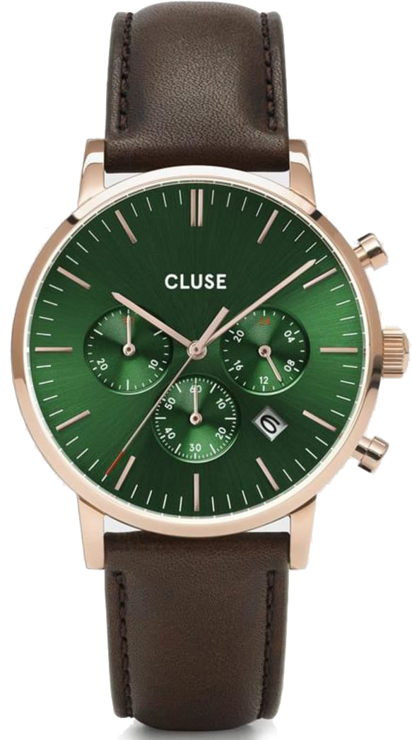 Cluse Watch Aravis Chrono Mens - Green