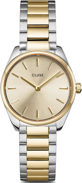 Cluse Watch Feroce Mini Bicolour - Gold