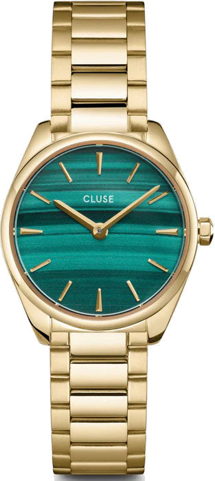 Cluse Watch Feroce Mini Green Gold - Green