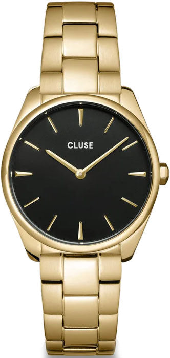 Cluse Watch Feroce Petite Black Gold - Black