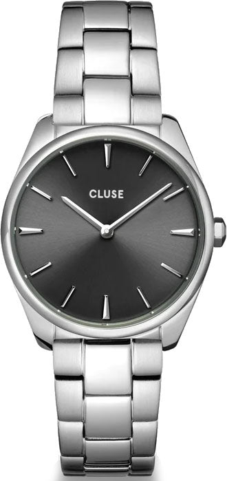 Cluse Watch Feroce Petite Dark Grey - Grey