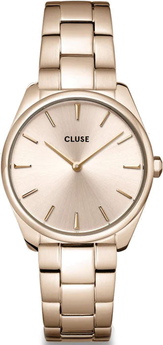 Cluse Watch Feroce Petite Pink Gold - Gold
