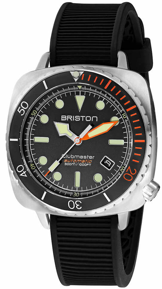 Briston Watch Clubmaster Diver Pro - Black