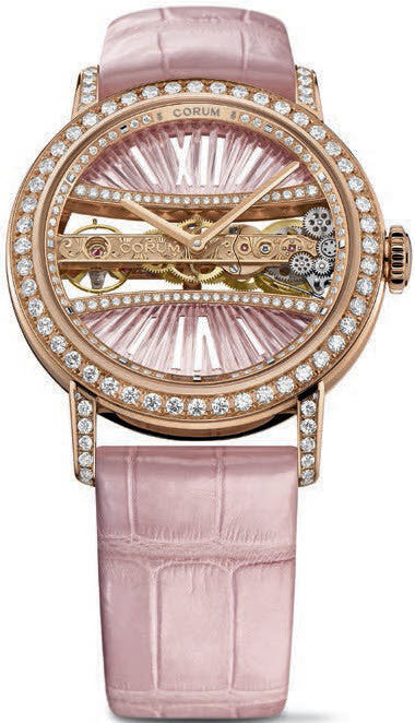 Corum Watch Golden Bridge Round - Pink